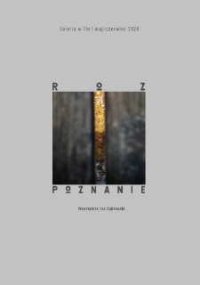 Wawrzyniec Jan Dąbrowski - Rozpoznanie - plakat [Dokument elektroniczny]