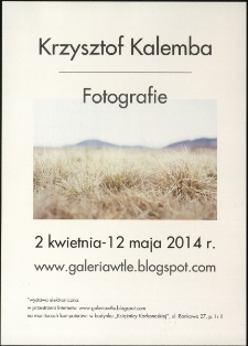 Krzysztof Kalemba - Fotografie - plakat [Dokument życia społecznego]