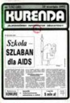 Kurenda : jeleniog&oacute;rski informator oświatowy, 1992, nr 7 (40)