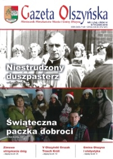 Gazeta Olszyńska, 2019, nr 1