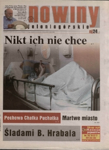 Nowiny Jeleniogórskie : tygodnik społeczny, R.58!, 2016, nr 35 (2984)