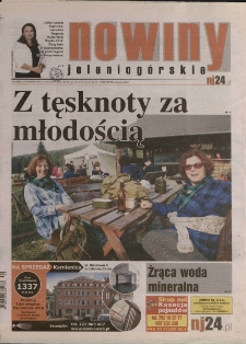 Nowiny Jeleniogórskie : tygodnik społeczny, R.58!, 2016, nr 39 (2988)