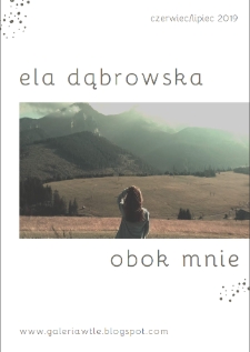 Ela Dąbrowska – Obok mnie - plakat [Dokument elektroniczny]