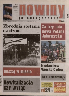 Nowiny Jeleniogórskie : tygodnik społeczny, R.58!, 2016, nr 37 (2986)