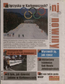 Nowiny Jeleniogórskie : tygodnik społeczny, R.58!, 2017, nr 3 (3003!)