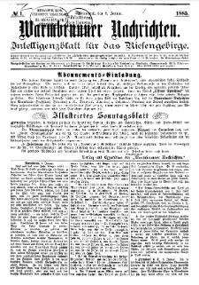 Warmbrunner Nachrichten 1885 [Jg.3]