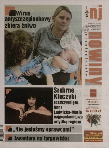 Nowiny Jeleniog&oacute;rskie : tygodnik społeczny, R.59!, 2017, nr 41 (3041!)