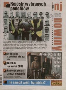 Nowiny Jeleniog&oacute;rskie : tygodnik społeczny, R.59!, 2018, nr 2 (3054!)