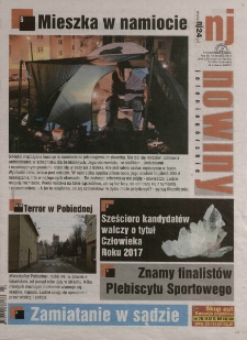Nowiny Jeleniog&oacute;rskie : tygodnik społeczny, R.59!, 2018, nr 3 (3055!)
