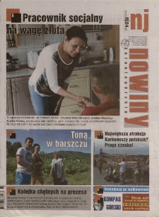 Nowiny Jeleniog&oacute;rskie : tygodnik społeczny, R.60!, 2018, nr 23 (3075!)