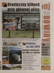 Nowiny Jeleniog&oacute;rskie : tygodnik społeczny, R.60!, 2018, nr 26 (3078!)