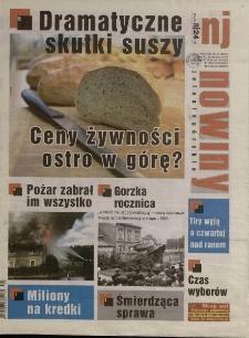 Nowiny Jeleniog&oacute;rskie : tygodnik społeczny, R.60!, 2018, nr 35 (3087!)