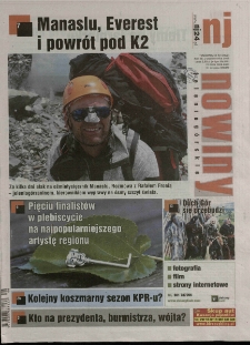 Nowiny Jeleniog&oacute;rskie : tygodnik społeczny, R.60!, 2018, nr 40 (3092!)