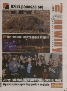 Nowiny Jeleniog&oacute;rskie : tygodnik społeczny, R.60!, 2018, nr 45 (3097!)