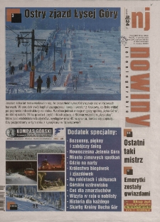 Nowiny Jeleniog&oacute;rskie : tygodnik społeczny, R.60!, 2018, nr 50 (3102!)