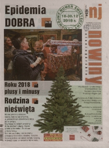 Nowiny Jeleniog&oacute;rskie : tygodnik społeczny, R.60!, 2018, nr 51/52 (3103!)