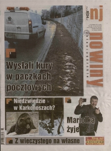 Nowiny Jeleniog&oacute;rskie : tygodnik społeczny, R.60!, 2019, nr 3 (3106!)