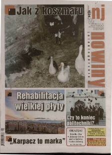 Nowiny Jeleniog&oacute;rskie : tygodnik społeczny, R.60!, 2019, nr 9 (3112!)