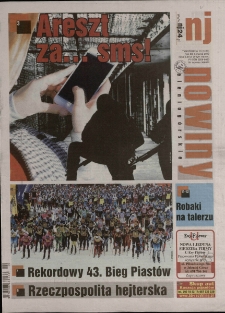 Nowiny Jeleniog&oacute;rskie : tygodnik społeczny, R.60!, 2019, nr 10 (3113!)