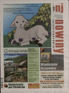 Nowiny Jeleniog&oacute;rskie : tygodnik społeczny, R.61!, 2019, nr 16 (3119!)