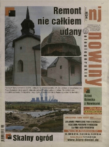 Nowiny Jeleniog&oacute;rskie : tygodnik społeczny, R.61!, 2019, nr 18 (3121!)