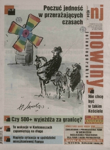Nowiny Jeleniog&oacute;rskie : tygodnik społeczny, R.61!, 2019, nr 33 (3136!)