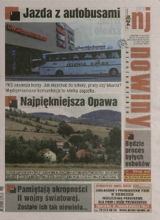 Nowiny Jeleniog&oacute;rskie : tygodnik społeczny, R.61!, 2019, nr 36 (3139!)