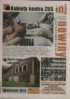 Nowiny Jeleniog&oacute;rskie : tygodnik społeczny, R.61!, 2019, nr 39 (3142!)