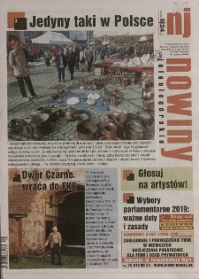 Nowiny Jeleniog&oacute;rskie : tygodnik społeczny, R.61!, 2019, nr 40 (3143!)