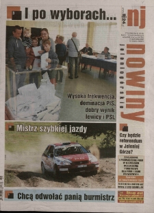 Nowiny Jeleniogórskie : tygodnik społeczny, R.61!, 2019, nr 42 (3145!)