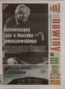 Nowiny Jeleniog&oacute;rskie : tygodnik społeczny, R.61!, 2019, nr 47 (3150!)