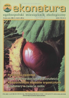 Ekonatura : ogólnopolski miesięcznik ekologiczny, 2006, nr 10