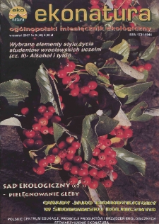 Ekonatura : ogólnopolski miesięcznik ekologiczny, 2007, nr 9