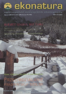 Ekonatura : ogólnopolski miesięcznik ekologiczny, 2008, nr 1