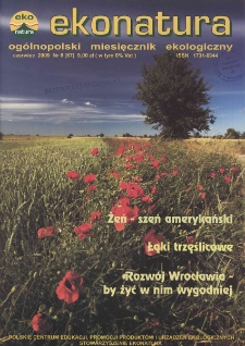 Ekonatura : og&oacute;lnopolski miesięcznik ekologiczny, 2009, nr 6