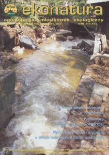 Ekonatura : ogólnopolski miesięcznik ekologiczny, 2009, nr 8