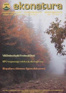 Ekonatura : og&oacute;lnopolski miesięcznik ekologiczny, 2009, nr 11