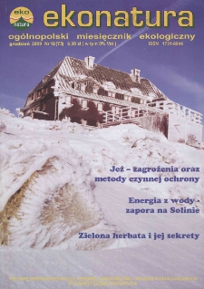 Ekonatura : og&oacute;lnopolski miesięcznik ekologiczny, 2009, nr 12