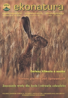 Ekonatura : og&oacute;lnopolski miesięcznik ekologiczny, 2010, nr 8