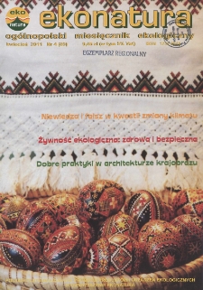 Ekonatura : ogólnopolski miesięcznik ekologiczny, 2011, nr 4