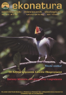Ekonatura : og&oacute;lnopolski miesięcznik ekologiczny, 2011, nr 5
