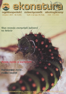 Ekonatura : ogólnopolski miesięcznik ekologiczny, 2011, nr 8