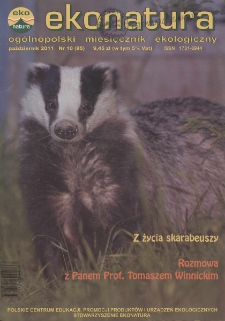 Ekonatura : ogólnopolski miesięcznik ekologiczny, 2011, nr 10