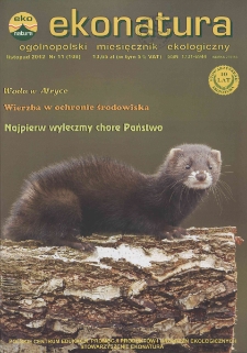 Ekonatura : og&oacute;lnopolski miesięcznik ekologiczny, 2012, nr 11