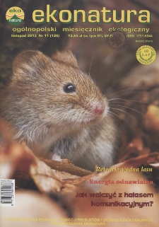 Ekonatura : ogólnopolski miesięcznik ekologiczny, 2013, nr 11