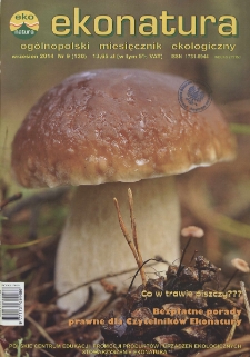 Ekonatura : ogólnopolski miesięcznik ekologiczny, 2014, nr 9