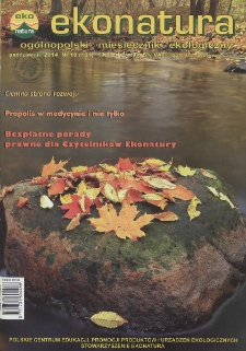 Ekonatura : og&oacute;lnopolski miesięcznik ekologiczny, 2014, nr 10