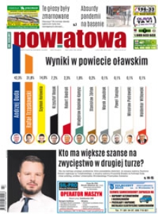 Gazeta Powiatowa - Wiadomości Oławskie, 2020, nr 27