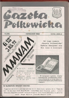 Gazeta Polkowicka, 1992, nr 5