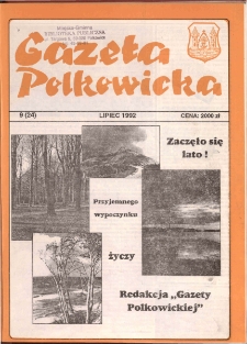 Gazeta Polkowicka, 1992, nr 9